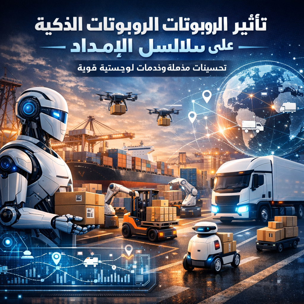 تأثير الروبوتات الذكية على سلاسل الإمداد: تحسينات مذهلة وخدمات لوجستية قوية